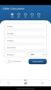 CBM Calculator App screenshot 0