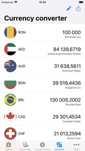 Exchange rates of Romania screenshot 8