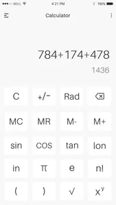 Smart - Scientific Calculator screenshot 1