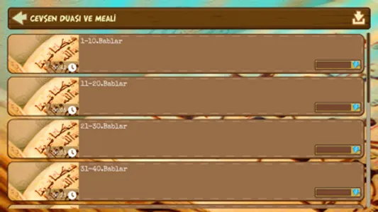 Dualar Tesbihat Cevşen screenshot 5