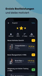 Fitep Muskelaufbau Fitnessplan screenshot 2