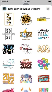 New Year 2022 Eve Stickers screenshot 2