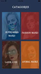 Face Mask Live Filters Editor screenshot 1