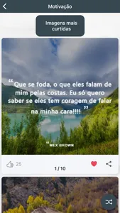 Reflexão Motivação screenshot 1