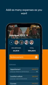 Splitee - Partage tes dépenses screenshot 2