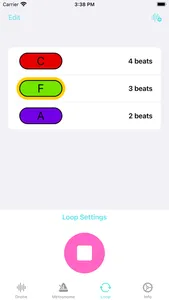 PedalTone - Drone + Metronome screenshot 2