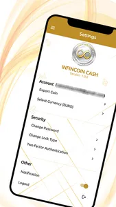 InfinCoinCash Wallet screenshot 6