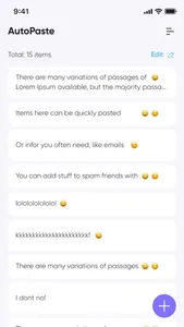 Auto Paste Keyboard: Auto text screenshot 4