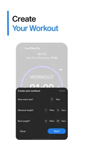 SwolTime - Workout Timer screenshot 1