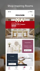 Povison-Furniture，Design＆Home screenshot 1