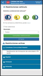 Calidad del Aire Madrid screenshot 2