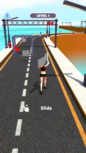 Racing Girl Run screenshot 1