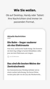 Zuger Zeitung E-Paper screenshot 1