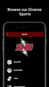 SNU Athletics screenshot 2