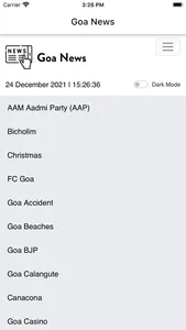 Goa News screenshot 2