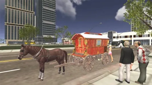 Horse Coach Simulator 3D screenshot 1