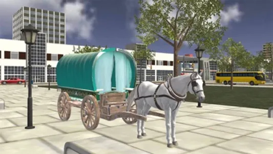 Horse Coach Simulator 3D screenshot 2