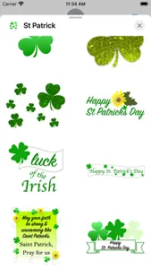 St Patrick stickers screenshot 0