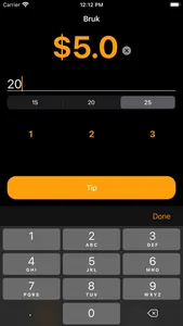 Bruk - Tip Calculator screenshot 1