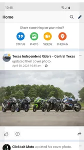 RIDECOM Group Riders Community screenshot 1