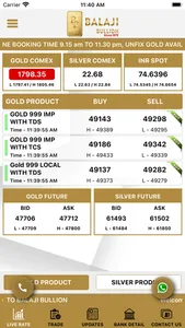 Balaji Bullion screenshot 2