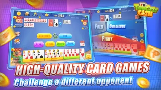 TonGits Cash - Fun Card Game screenshot 1