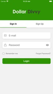 Dollar Divvy App screenshot 0