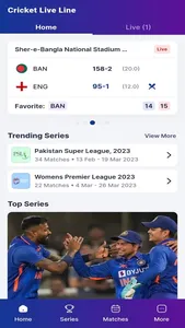 Cricket Live Line 2023 screenshot 0