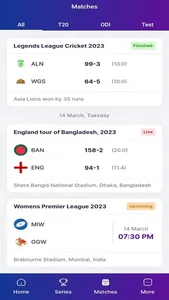 Cricket Live Line 2023 screenshot 2