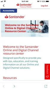 Santander Treasury Mobile screenshot 2