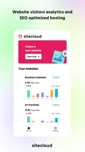 Website Builder by Sitecloud screenshot 3