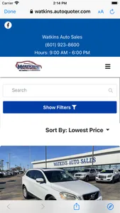 Watkins Auto Sales screenshot 1