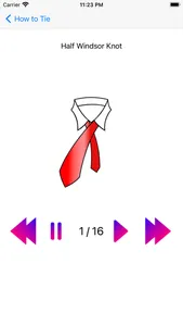 How to Tie a Tie and Bow tie screenshot 1