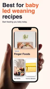 Baby Led Weaning Recipe App screenshot 0