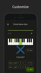 Chord Quiz: Learn Piano Chord screenshot 5