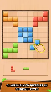 Wood Block Puzzle - Wood Games screenshot 1