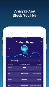 GrahamValue screenshot 2