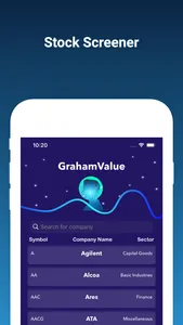 GrahamValue screenshot 3