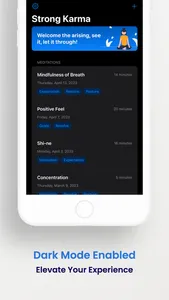 Strong Karma: Focus & Meditate screenshot 3