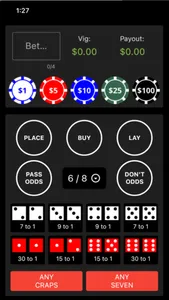 Craps Calculator screenshot 0