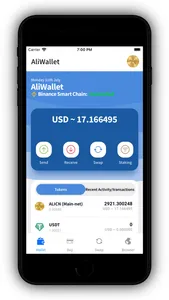 AliCoin Wallet screenshot 0