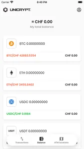 UniCrypt ATM App screenshot 3