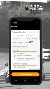 Trackday-Rental screenshot 2