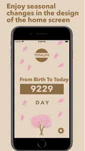 Days since birth - TOTAL_LIFE screenshot 1