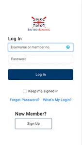 British Rowing App screenshot 1