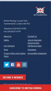 British Rowing App screenshot 4