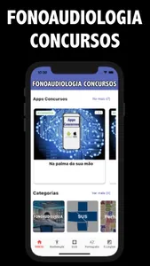 Fonoaudiologia Concursos screenshot 0