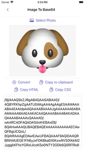 Image to Base64 Plus screenshot 1