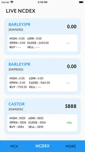 Live Rate MCX & NCDEX screenshot 1