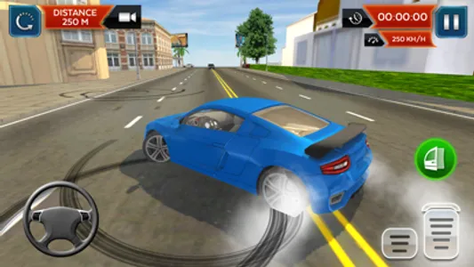 Real Car Driving School Sim 3D screenshot 4